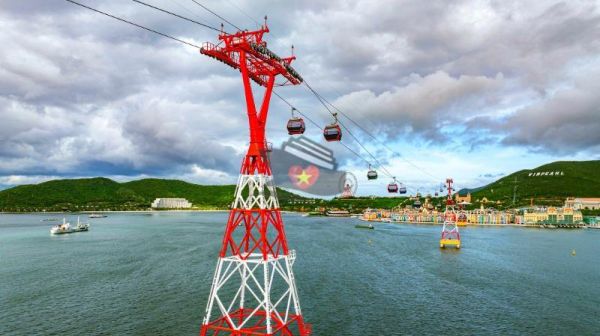 Ride the sea-crossing cable car